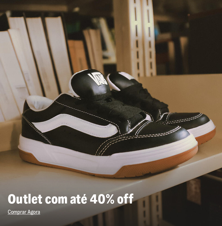 Outlet até 40% off
