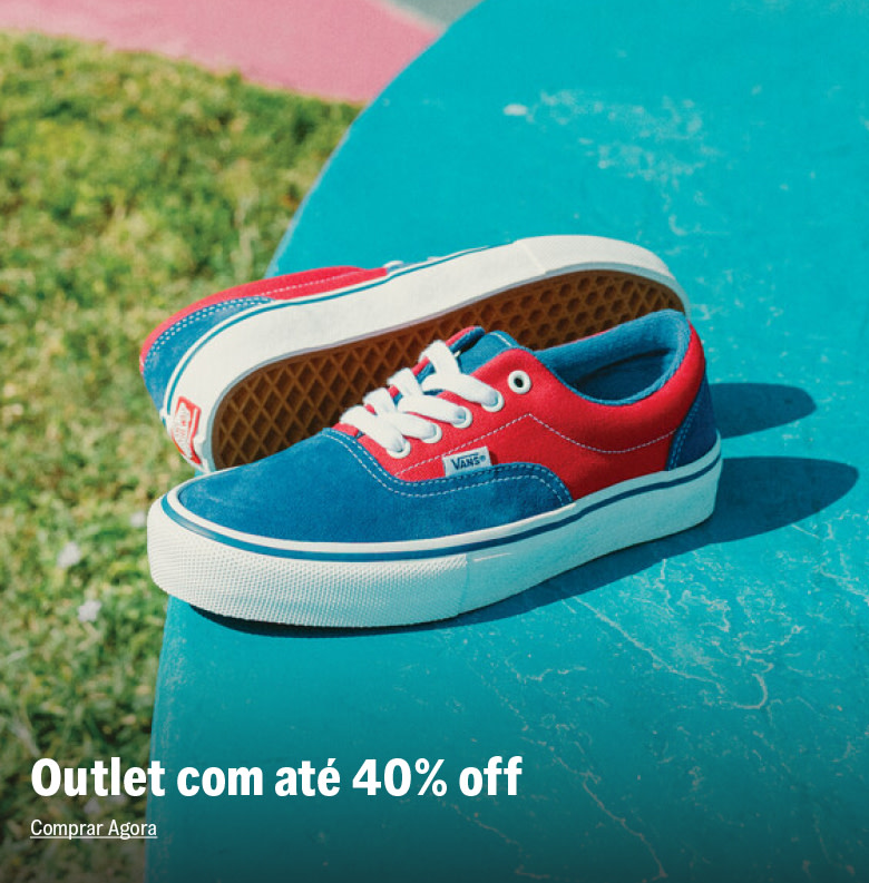 Outlet até 40% off