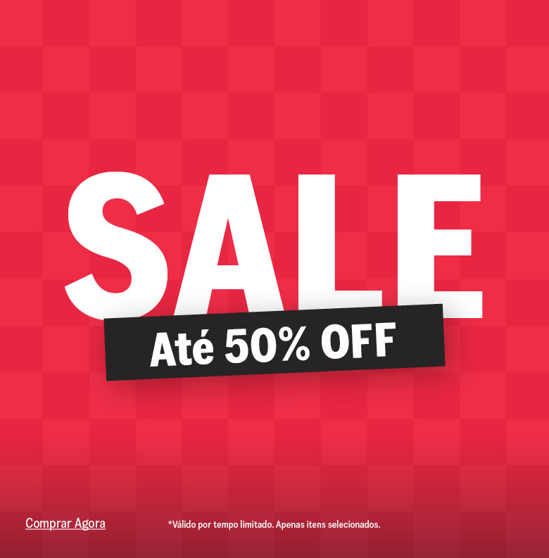 Sale com até 50% off