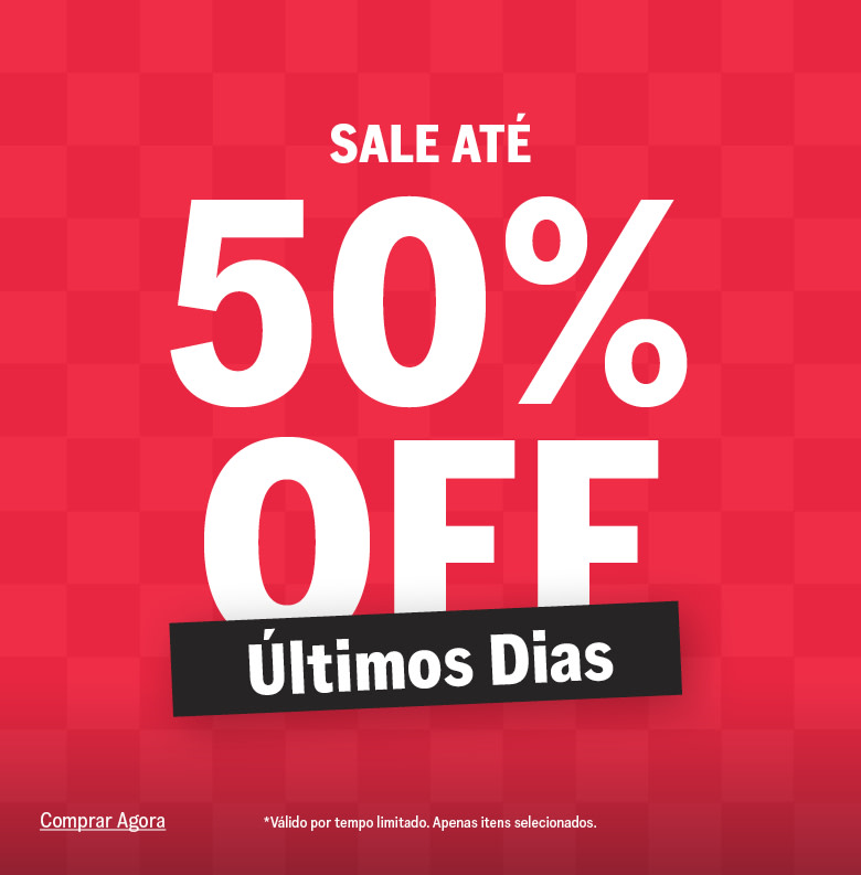 Sale com até 50% off