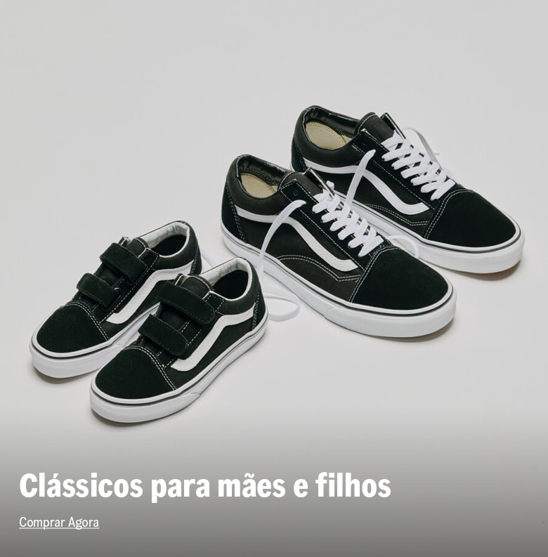 Tênis Vans Old Skool Clássicos adulto e infantil