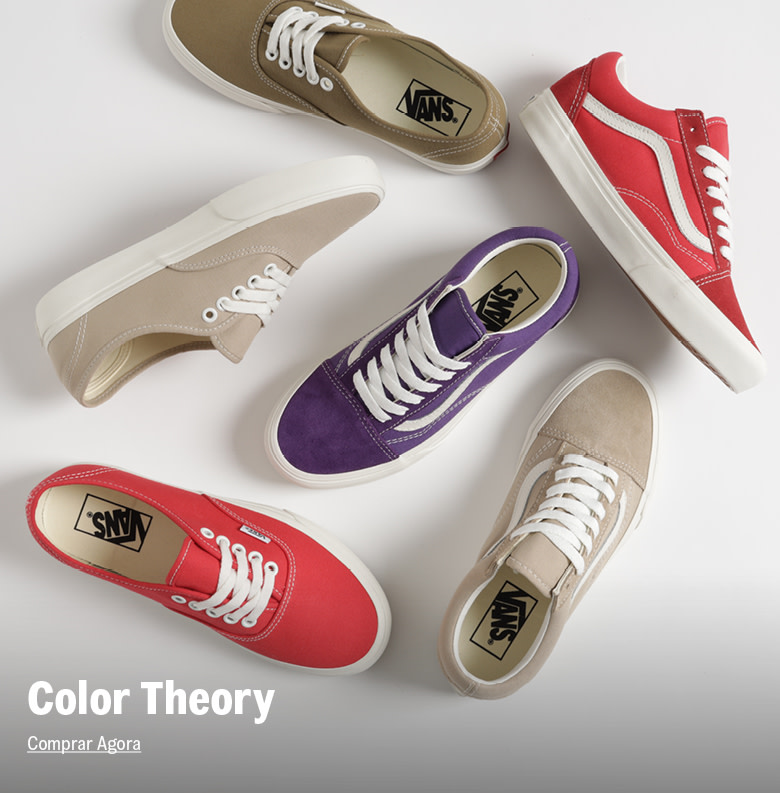 Vans Color Theory Novas Cores